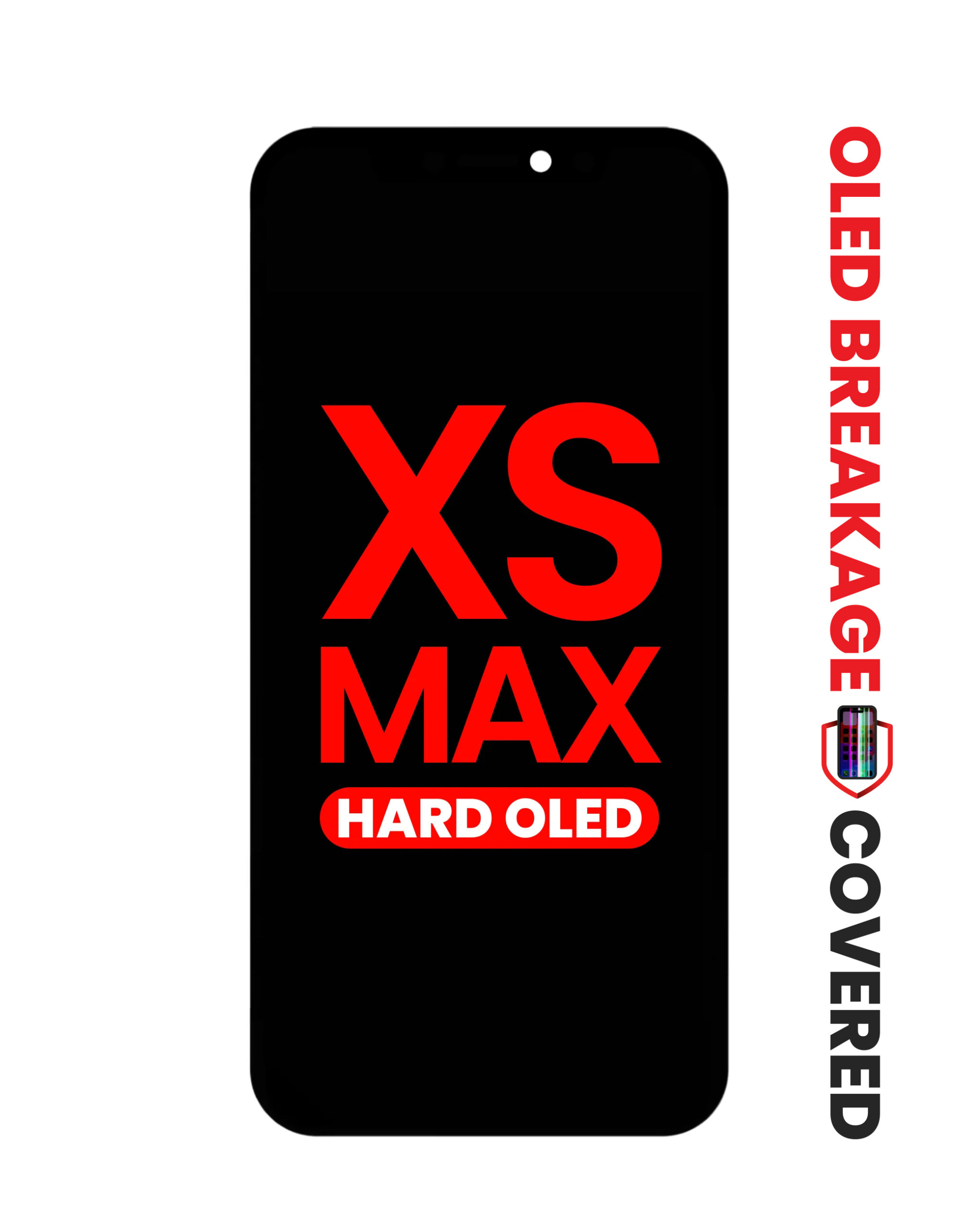 OLED Assembly for iPhone XS Max (Aftermarket QV8 / Hard) (Exclusive OLED Breakage Warranty)